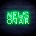advpro-news-on-air-ultra-bright-led-neon-sign-fnu0385 - Green