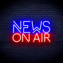 advpro-news-on-air-ultra-bright-led-neon-sign-fnu0385 - Red & Blue