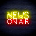 advpro-news-on-air-ultra-bright-led-neon-sign-fnu0385 - Red & Yellow