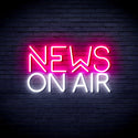 advpro-news-on-air-ultra-bright-led-neon-sign-fnu0385 - White & Pink