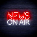 advpro-news-on-air-ultra-bright-led-neon-sign-fnu0385 - White & Red