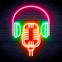 advpro-microphone-with-headphone-ultra-bright-led-neon-sign-fnu0387 - Multi-Color 5