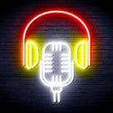 advpro-microphone-with-headphone-ultra-bright-led-neon-sign-fnu0387 - Multi-Color 7