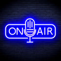 advpro-on-air-microphone-ultra-bright-led-neon-sign-fnu0388 - Blue