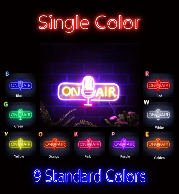advpro-on-air-microphone-ultra-bright-led-neon-sign-fnu0388 - Classic