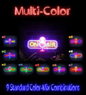 advpro-on-air-microphone-ultra-bright-led-neon-sign-fnu0388 - Multi-Color