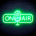 advpro-on-air-microphone-ultra-bright-led-neon-sign-fnu0388 - Green