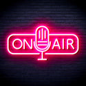 advpro-on-air-microphone-ultra-bright-led-neon-sign-fnu0388 - Pink
