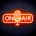advpro-on-air-microphone-ultra-bright-led-neon-sign-fnu0388 - Orange