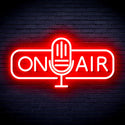 advpro-on-air-microphone-ultra-bright-led-neon-sign-fnu0388 - Red