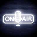 advpro-on-air-microphone-ultra-bright-led-neon-sign-fnu0388 - White