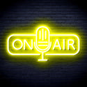 advpro-on-air-microphone-ultra-bright-led-neon-sign-fnu0388 - Yellow