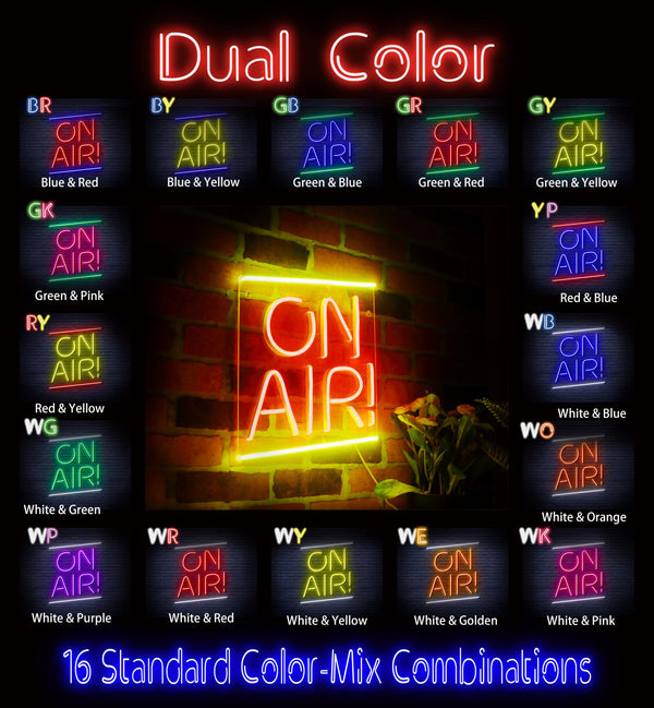 advpro-on-air-ultra-bright-led-neon-sign-fnu0389 - Dual-Color