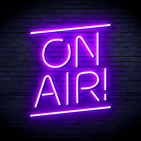 advpro-on-air-ultra-bright-led-neon-sign-fnu0389 - Purple