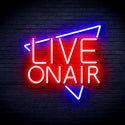 advpro-live-on-air-ultra-bright-led-neon-sign-fnu0390 - Blue & Red