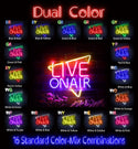 advpro-live-on-air-ultra-bright-led-neon-sign-fnu0390 - Dual-Color