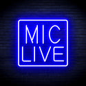 advpro-mic-live-ultra-bright-led-neon-sign-fnu0392 - Blue