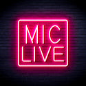 advpro-mic-live-ultra-bright-led-neon-sign-fnu0392 - Pink