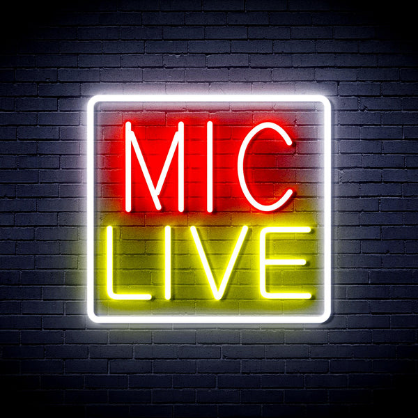 advpro-mic-live-ultra-bright-led-neon-sign-fnu0392 - Multi-Color 8