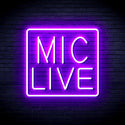 advpro-mic-live-ultra-bright-led-neon-sign-fnu0392 - Purple