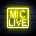 advpro-mic-live-ultra-bright-led-neon-sign-fnu0392 - Yellow
