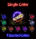 advpro-on-the-air-with-microphone-ultra-bright-led-neon-sign-fnu0393 - Classic