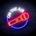 advpro-on-the-air-with-microphone-ultra-bright-led-neon-sign-fnu0393 - Multi-Color 3