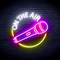 On the Air with Microphone Ultra-Bright LED Neon Sign fnu0393
