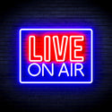 advpro-live-on-air-ultra-bright-led-neon-sign-fnu0394 - Blue & Red