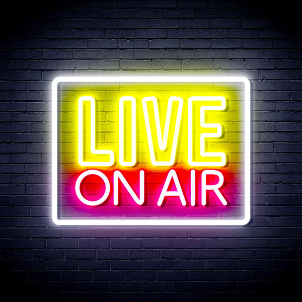 Live On Air Ultra-Bright LED Neon Sign fnu0394