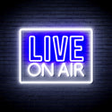 advpro-live-on-air-ultra-bright-led-neon-sign-fnu0394 - White & Blue