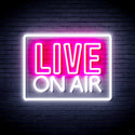 advpro-live-on-air-ultra-bright-led-neon-sign-fnu0394 - White & Pink