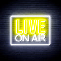 advpro-live-on-air-ultra-bright-led-neon-sign-fnu0394 - White & Yellow