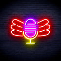 advpro-microphone-with-wings-ultra-bright-led-neon-sign-fnu0395 - Multi-Color 4