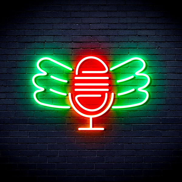 advpro-microphone-with-wings-ultra-bright-led-neon-sign-fnu0395 - Multi-Color 6