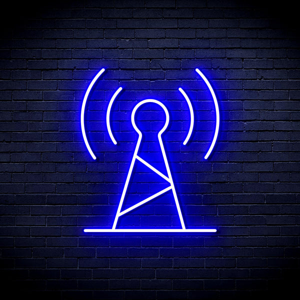 advpro-antenna-ultra-bright-led-neon-sign-fnu0396 - Blue