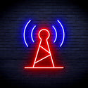 advpro-antenna-ultra-bright-led-neon-sign-fnu0396 - Blue & Red