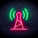 advpro-antenna-ultra-bright-led-neon-sign-fnu0396 - Green & Pink