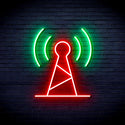 advpro-antenna-ultra-bright-led-neon-sign-fnu0396 - Green & Red