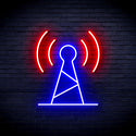 advpro-antenna-ultra-bright-led-neon-sign-fnu0396 - Red & Blue