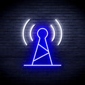 advpro-antenna-ultra-bright-led-neon-sign-fnu0396 - White & Blue