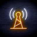 advpro-antenna-ultra-bright-led-neon-sign-fnu0396 - White & Golden Yellow