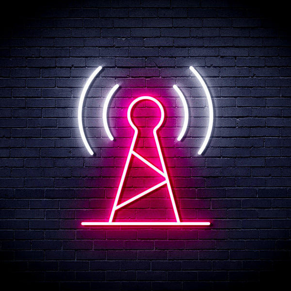 advpro-antenna-ultra-bright-led-neon-sign-fnu0396 - White & Pink