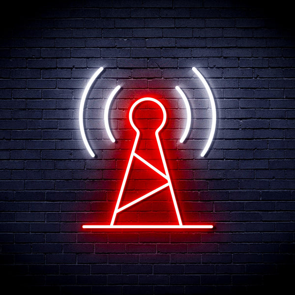 advpro-antenna-ultra-bright-led-neon-sign-fnu0396 - White & Red
