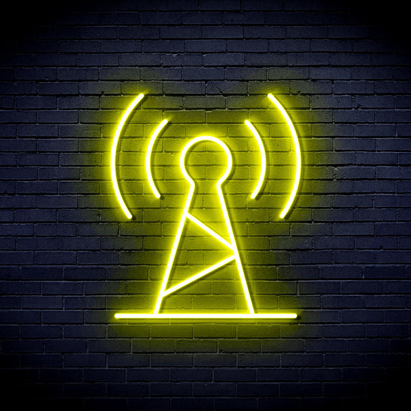 advpro-antenna-ultra-bright-led-neon-sign-fnu0396 - Yellow