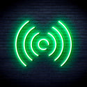 advpro-radio-wave-ultra-bright-led-neon-sign-fnu0397 - Green