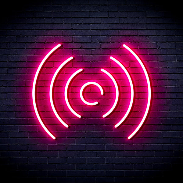 advpro-radio-wave-ultra-bright-led-neon-sign-fnu0397 - Pink