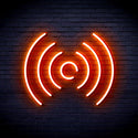 advpro-radio-wave-ultra-bright-led-neon-sign-fnu0397 - Orange