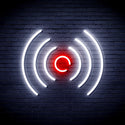 advpro-radio-wave-ultra-bright-led-neon-sign-fnu0397 - White & Red