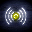advpro-radio-wave-ultra-bright-led-neon-sign-fnu0397 - White & Yellow